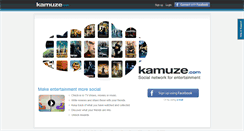 Desktop Screenshot of kamuze.com